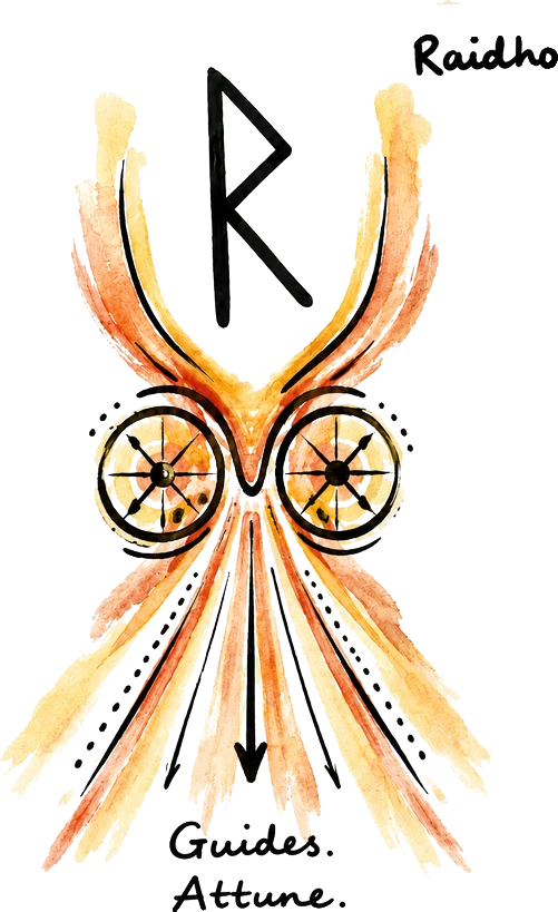 Raidho rune being